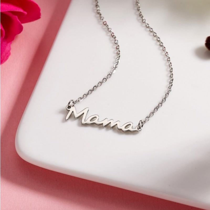 Wholesale Mother's Day Mama Alloy Necklaces